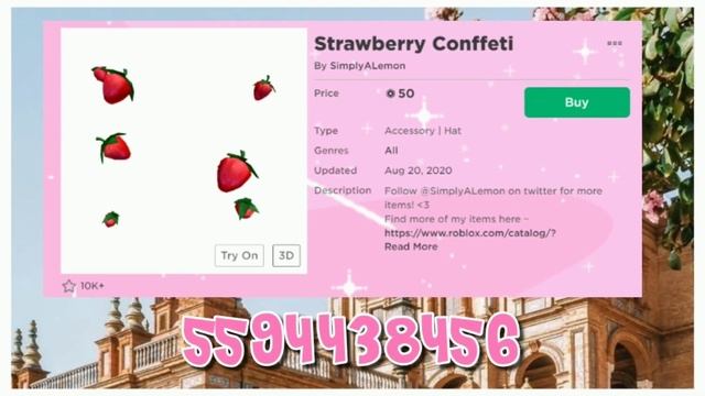 ROBLOX|Aesthetic kawaii/soft girl, accessories codes✨ смотреть онлайн