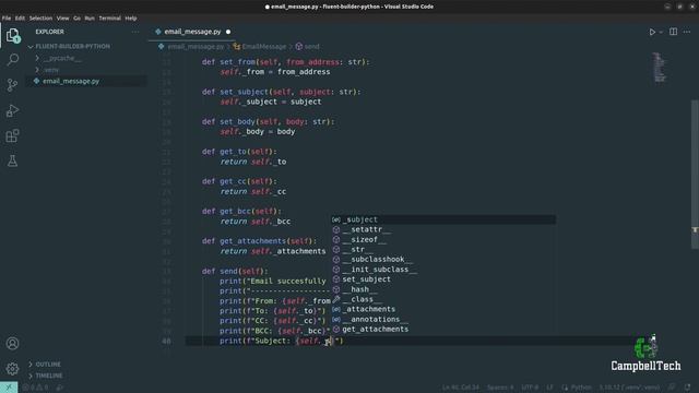 Fluent Builder in Python: Building Objects with Elegance