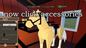 How to buy a saddle at the wild west(Roblox)
