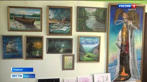 Живопись и барельеф Анатолия Першина и Татьяны Байбарина из Адыгеи