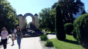 Прогулка по Аллее 1000 сосен в г.Горячий ключ Краснодарского края
