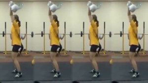 Ksenia Dedyukhina - snatch technique analysis / Анализ техники рывка гири -  Ксения Дедюхина