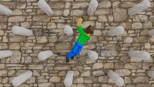 Ragdolls Minecraft. Blender смотреть онлайн