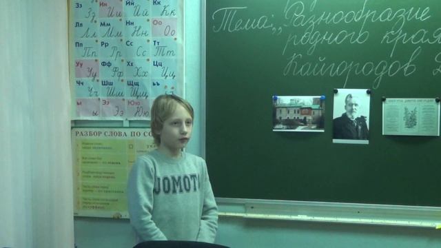 30.01.17 "Разнообразие природы родного края. Кайгородов Д.Н.", проект, Колотаев Добрыня, 3 класс