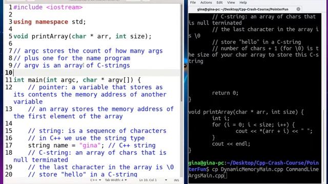 How to use Command Line Arguments in C/C++ смотреть онлайн