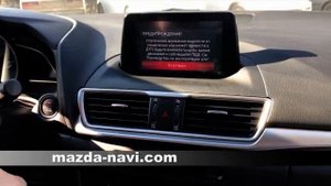 отзыв о Штатной навигации Мазда. навигация cx-5, cx-9, cx-30, 6, 3