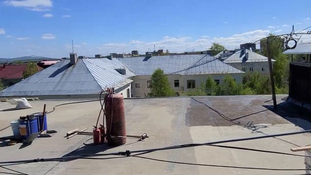 Капитальный ремонт мягкой кровли г.Апатиты Часть 3