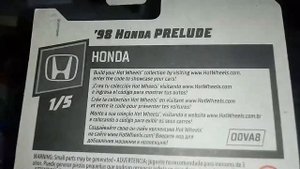 hot wheels Honda prelude #1