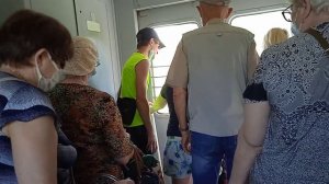 Тамбур электропоезда ЭД4М-0277