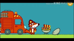 Foxy 🦊🧑🚒Firefighter🚒 Pango Storytime funny animation / Лис Пожарный весёлый мультик для малышей