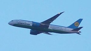 Boeing 787-8 Dreamliner Ўзбекистон Ҳаво Йўллари [UK78704] отходит от Внуково (VKO/UUWW) 27.06.2024
