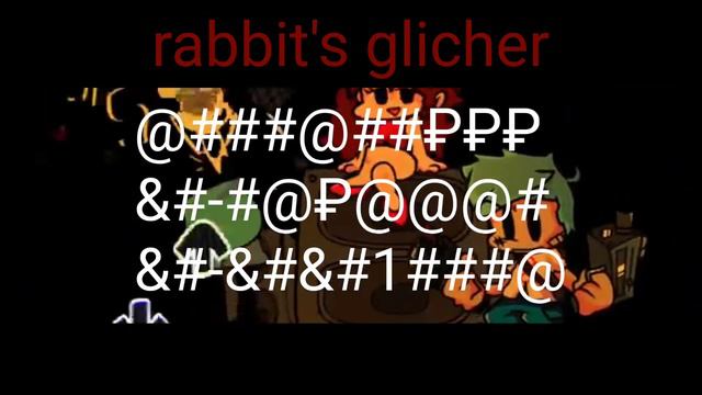 rabbit's glicher - фан перевод Friday night funkin смотреть онлайн
