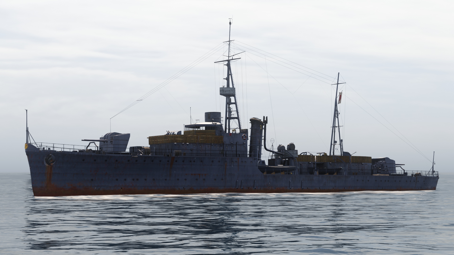 #МИРКОРАБЛЕЙ - Япония - крейсер "Hashidate"