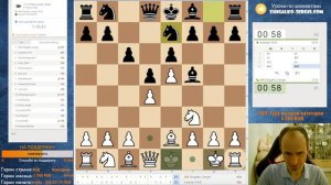 ГОДОВАЯ БУЛЛИТ АРЕНА!! 1+0!! В Вашу Честь!! Шахматы & Сергей Жигалко. На lichess.org