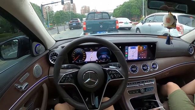 2022 Mercedes-Benz E300L 2.0T+9AT POV Drive Impression【CN POVDrive】