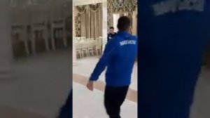 Казахи танцуют лезгинку в Грозном