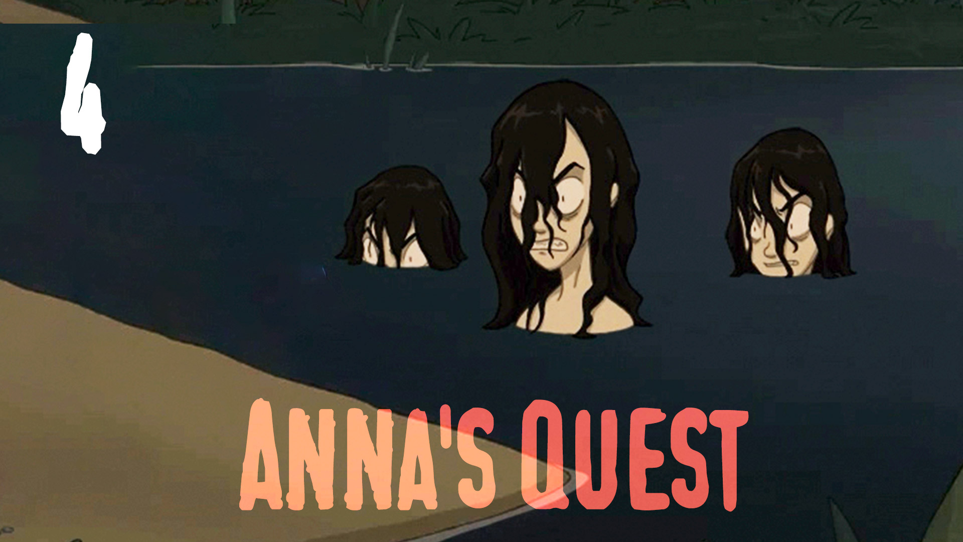 Он искупался там и стал белым и светящимся - Anna's Quest - 4