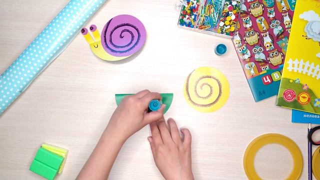 Поделка "Забавная улитка" смотреть онлайн