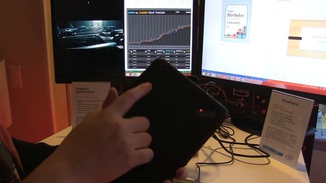 Lenovo ThinkPad 8 - BayTail Windows 8 Tablet Hands on - CES 2014 [ENG] смотреть онлайн