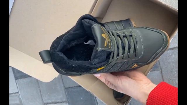 Зимові чоловічі черевики/Мужские зимние ботинки смотреть онлайн