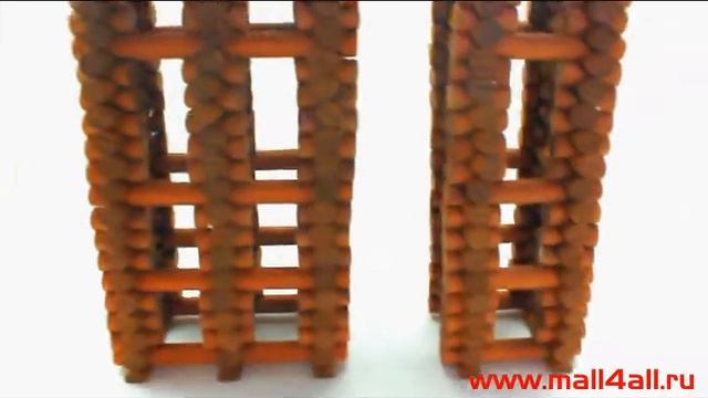 Деревянный конструктор Домик. смотреть онлайн