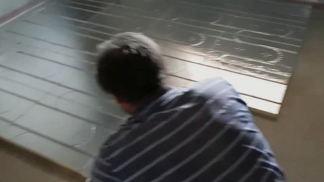 Монтаж фольгированной системы тёплого пола смотреть онлайн