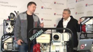 Обзор и Тест в Реальных Условиях Японской Мотопомпы Koshin STH-50X.