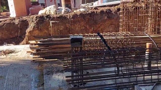 Устройство арматурного каркаса вертикальных конструкций(стены и колонны)