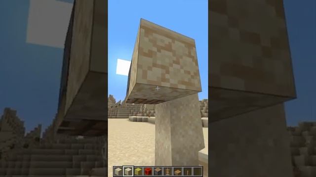 Как сделать Губку Боба в Minecraft #Shorts