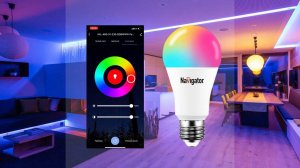 Умная светодиодная лампа Wi-Fi. Инструкция по подключению и обзор.