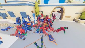 TABS - Zombie Invasion vs Every Faction - Totally Accurate Battle Simulator Mods