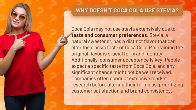 Why doesn't Coca Cola use stevia? смотреть онлайн