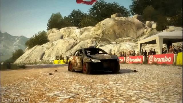 Colin McRae: Dirt 2 | MSI Radeon R7750 смотреть онлайн