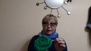 Как сделать розу из шарфика