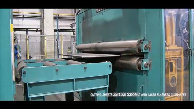 Cutting sheets 25x1500 S355MC with laser flatness guarantee смотреть онлайн