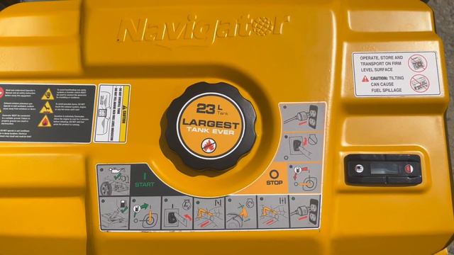 230V Portable Gasoline Generator 2900 Watt -NG3500