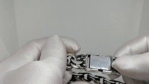 Серебряный браслет 110 грамм ширина 1.7 см