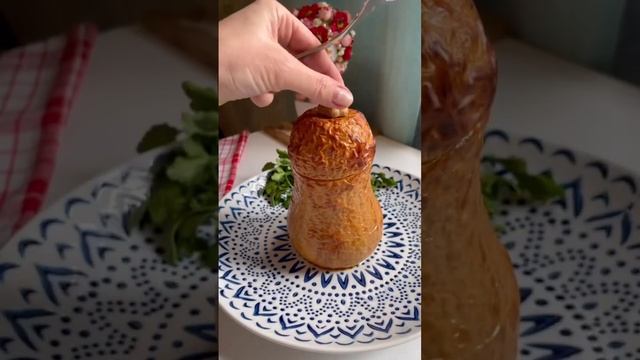 Хапама с мясом.⠀Теперь это наше любимое блюдо из тыквы.