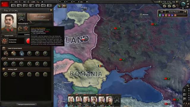 [1] HOI4 - Obligatory Soviet Union Ironman смотреть онлайн