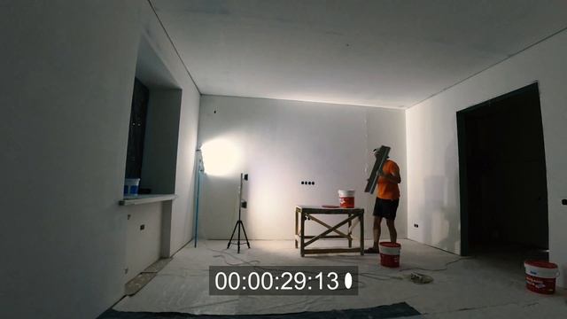 Шлифовка стен и потолка ,шпатлевание валиком semin смотреть онлайн