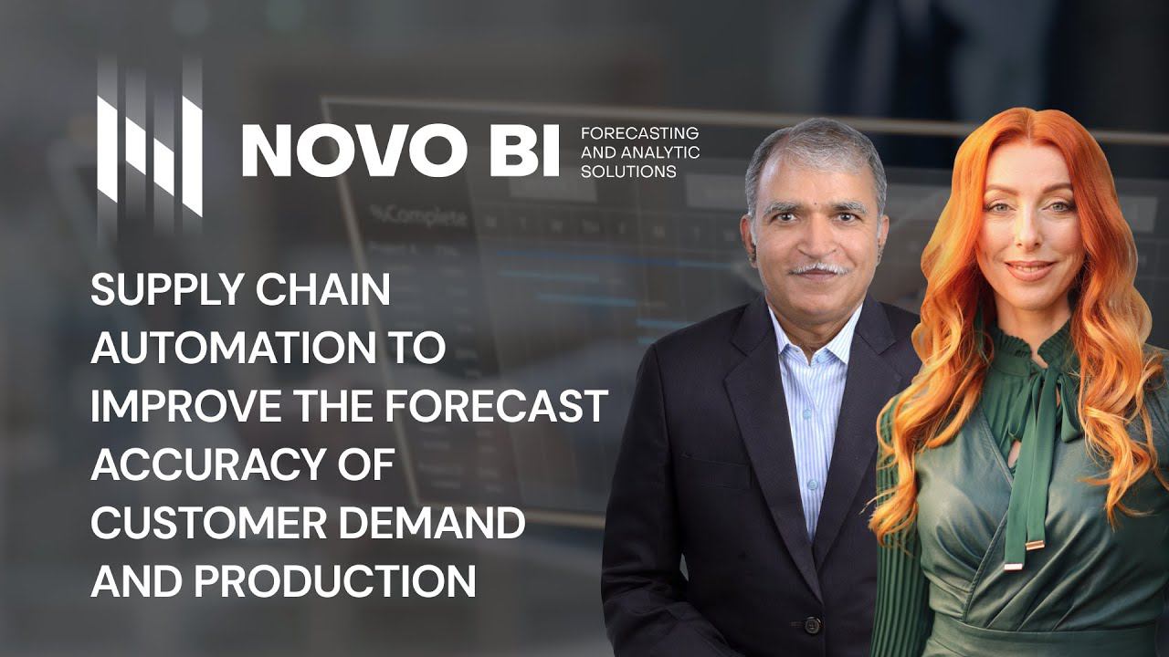 Supply chain automation to improve the forecast accuracy of customer demand and production