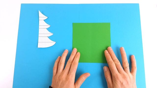 3D Елка Объемная ЁЛОЧКА из бумаги Новогодние поделки из бумаги своими руками DIY Новогодний декор
