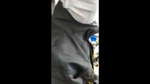 Течь масла из турбины, а/м Скания, при избыточном  картерном давлении