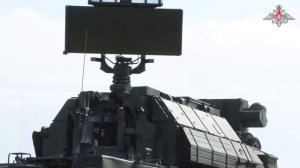 Боевая работа расчета ЗРК «Тор-М2»