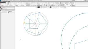 Развертка пятигранной пирамиды
