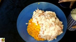 Пельмени с тыквой и салом