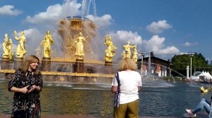 ВДНХ. Фонтан Дружбы народов. Россия, Город Москва / VDNH . Fountain of Friendship of Peoples. Mosco