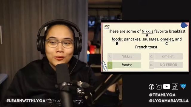 Identifying Errors in Sentences | Learn With Lyqa LIVE смотреть онлайн