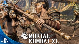 Mortal Kombat XL.Прохождение.Глава 4.Кун Цзинь.Kotal Kahn's Justice.4K.Sony PlayStation 5.PS5.🎮