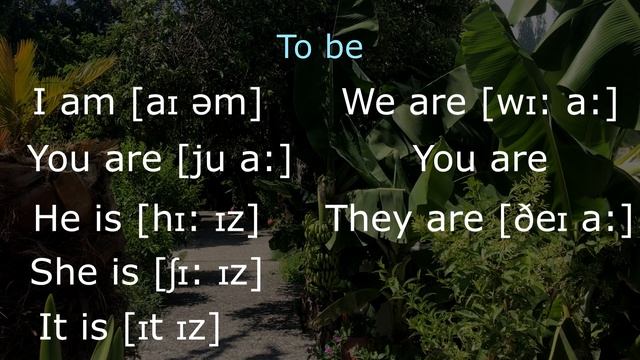 TO BE в настоящем времени. Формы Глагола / Спряжение глагола TO BE смотреть онлайн